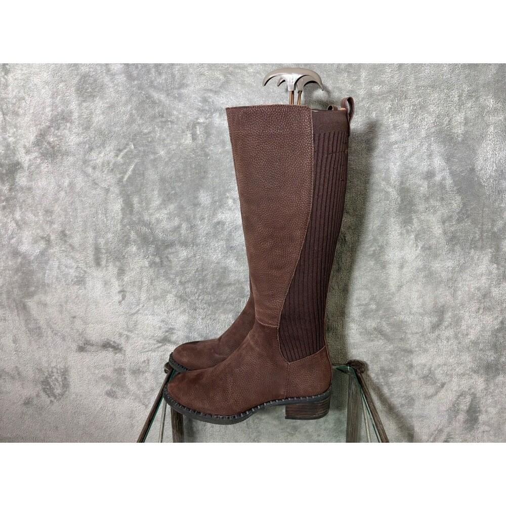 Gentle Souls By Kenneth Cole  Best Chelsea Brown Tall Riding Boots women’s  5.5M - Picture 3 of 11